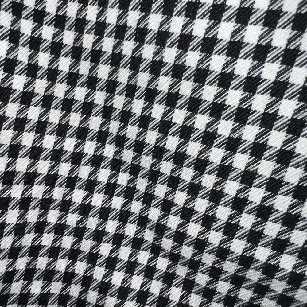 Banana Republic Sloan Houndstooth Ankle Pants Size 10 Workwear Chic Black White - Picture 7 of 16